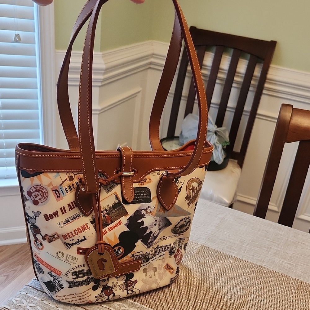Disney Dooney and Bourke 55th Anniversary Bucket Tote Bag